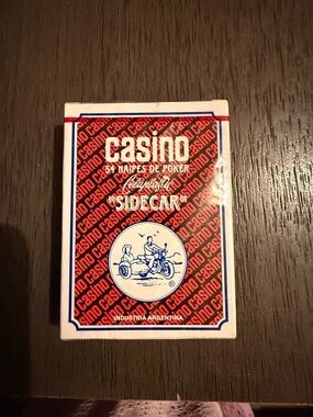 Casio Casino Sidecar Poker Deck - Red, White & Blue